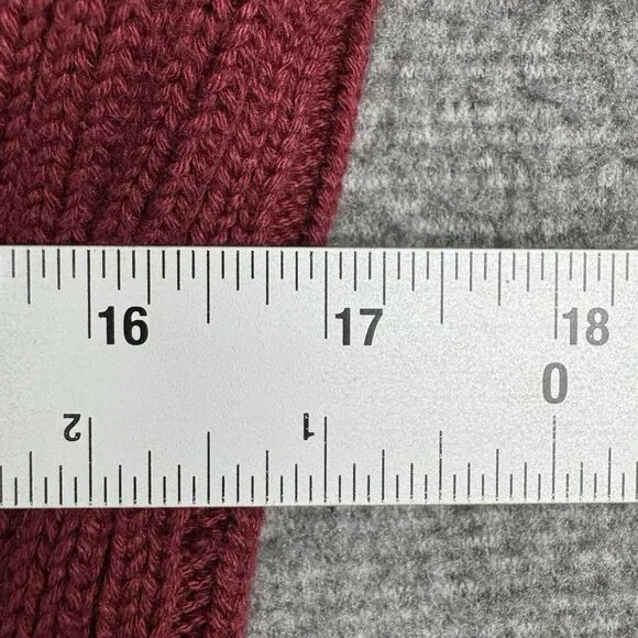 Abercrombie And Fitch‎ Turtle Neck Sweater Women’s Large Red Muscle Preppy NWT - Picture 5 of 7